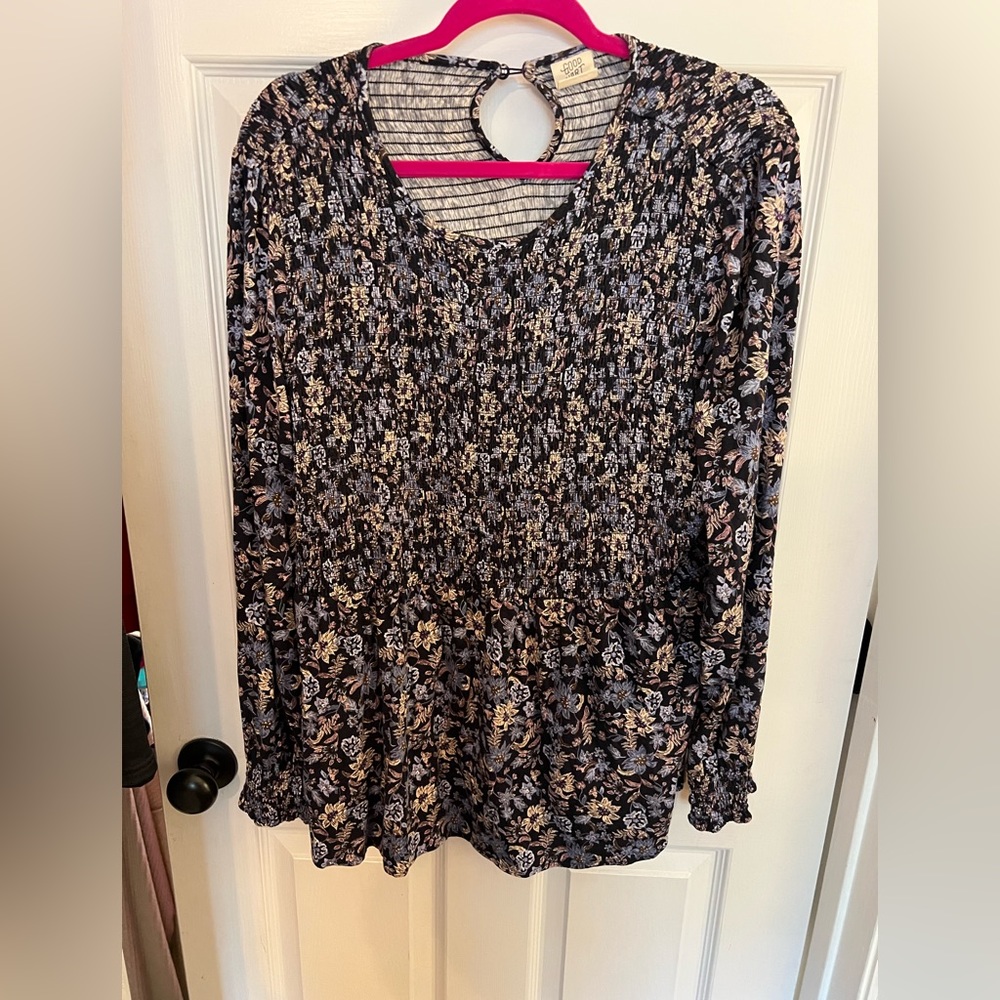 Smocked long sleeve Matilda Jane blouse